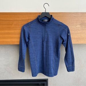 Kuhl Boy's Alloy Quarter Zip Under Layer Shirt, Síze Boy’s S (7-8)